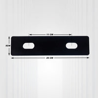X-BULL Tracks Fixing Pins Mounting Kit Holders Roof Rack Mount Bracket 4WD 4x4 KingsWarehouse 