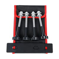 X-BULL Tracks Fixing Pins Mounting Kit Holders Roof Rack Mount Bracket 4WD 4x4 KingsWarehouse 