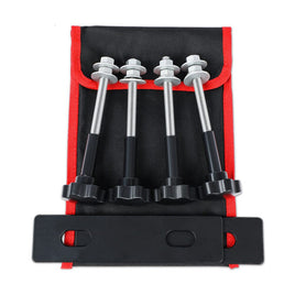 X-BULL Tracks Fixing Pins Mounting Kit Holders Roof Rack Mount Bracket 4WD 4x4 KingsWarehouse 