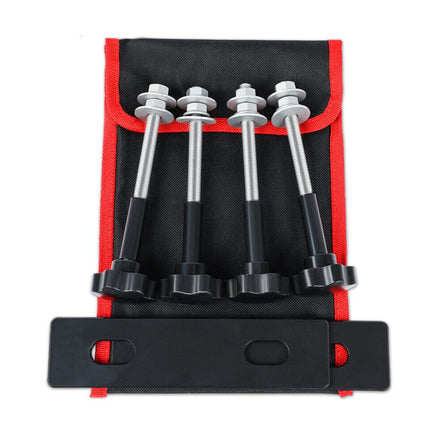 X-BULL Tracks Fixing Pins Mounting Kit Holders Roof Rack Mount Bracket 4WD 4x4 KingsWarehouse 
