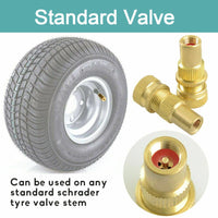 X-BULL Tyre Deflators Brass Air Deflator 0-60 PSI Tire Valve Core Tool Automatic Kings Warehouse 
