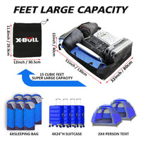 X-BULL Waterproof Car Roof Top Rack Carrier ravel Cargo Luggage Cube Bag Trave Kings Warehouse 