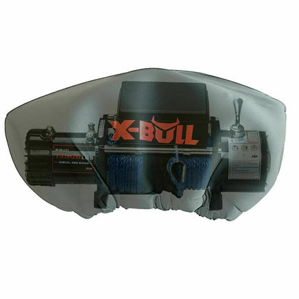 X-BULL Winch Cover Waterproof fits 8000-17000LBS Winch Dust Cover Soft 4X4 Kings Warehouse 