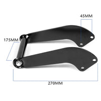 X-BULL Winch Cradle Mounting Plate Bracket Foldable Steel Bar Truck Trailer 4WD Universal For 9000 10000 12000 13000 14500LBS winch Kings Warehouse 