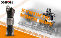 X-BULL Winch Rope 5.5mm x 13m Dyneema Synthetic Rope Tow Recovery Offroad 4wd4x4 Kings Warehouse 
