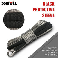 X-BULL Winch Rope 5.5mm x 13m Dyneema Synthetic Rope Tow Recovery Offroad 4wd4x4 Kings Warehouse 