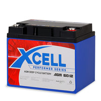 X-Cell 60Ah Performer Series AGM Deep Cycle Battery 12v for Mobility Scooter, Golf Cart and Camping Kings Warehouse 