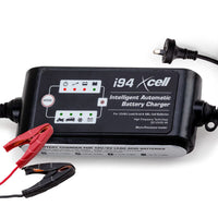 X-CELL 9-Stage Smart Battery Charger 12V/6V 4A Automatic Maintainer Car Deep Bike Kings Warehouse 