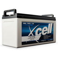 X-CELL GEL Battery 12V 120Ah Portable Sealed SLA Camping Solar Marine Kings Warehouse 