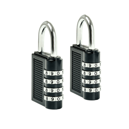 X2 Combination Padlock 4-Digit Outdoor Weatherproof Security School Lock Travel KingsWarehouse 