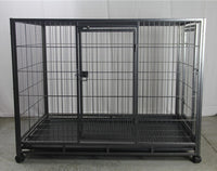 XL Pet Dog Cat Cage Metal Crate Kennel Portable Puppy Cat Rabbit House Kings Warehouse 