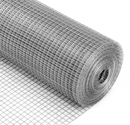 YES4PETS 1 x 2M Galvanised Wire Garden Mesh Pet Chicken Coop Fencing Bird Netting Mesh Kings Warehouse 