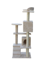 YES4PETS 130 cm Beige Cat Scratching Post Tree Scratcher Pole-Beige Kings Warehouse 