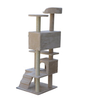 YES4PETS 130 cm Beige Cat Scratching Post Tree Scratcher Pole-Beige Kings Warehouse 