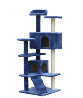 YES4PETS 130 cm Blue Cat Scratching Post Tree Scratcher Pole-Blue Kings Warehouse 