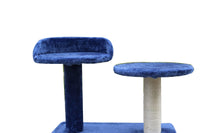 YES4PETS 130 cm Blue Cat Scratching Post Tree Scratcher Pole-Blue Kings Warehouse 