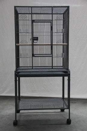 YES4PETS 135cm Bird Cage Parrot Aviary Pet Stand-alone Budgie Perch Castor Wheels Kings Warehouse 