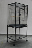 YES4PETS 135cm Bird Cage Parrot Aviary Pet Stand-alone Budgie Perch Castor Wheels Kings Warehouse 