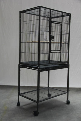 YES4PETS 135cm Bird Cage Parrot Aviary Pet Stand-alone Budgie Perch Castor Wheels Kings Warehouse 