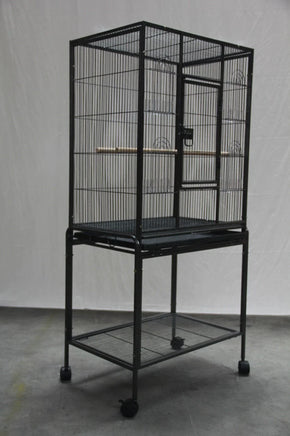 YES4PETS 135cm Bird Cage Parrot Aviary Pet Stand-alone Budgie Perch Castor Wheels Kings Warehouse 
