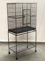 YES4PETS 161 cm Bird Cage Parrot Aviary Pet Stand-alone Budgie Perch Castor Wheels Kings Warehouse 