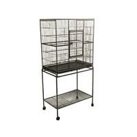 YES4PETS 161 cm Bird Cage Parrot Aviary Pet Stand-alone Budgie Perch Castor Wheels Kings Warehouse 