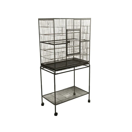YES4PETS 161 cm Bird Cage Parrot Aviary Pet Stand-alone Budgie Perch Castor Wheels Kings Warehouse 