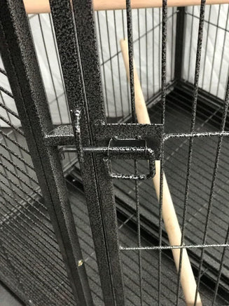 YES4PETS 162cm Large Corner Bird Cage Pet Parrot Aviary Perch Castor Wheel Kings Warehouse 