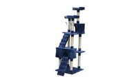 YES4PETS 180 cm Cat Kitten Scratching Post Tree W ladder-Blue Kings Warehouse 