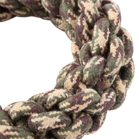 YES4PETS 2 x Dog Toy Cotton Rope Braided Ring Pet Toy Chew Rope Play Dental Kings Warehouse 