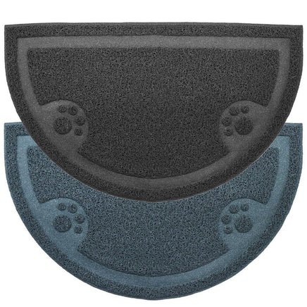 YES4PETS 2 x Pet Food Bowl Placemat Waterproof Leakproof Rubber Feeder Mat Non Slip Floor Kings Warehouse 