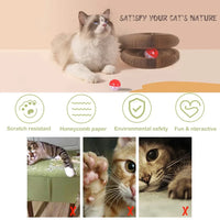 YES4PETS 2 x Small Magic Organ Cat Kitten Scratching Board Toy Play Best Scratcher Kings Warehouse 