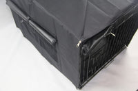 YES4PETS 24' Dog Cat Rabbit Collapsible Crate Pet Cage Canvas Cover Kings Warehouse 