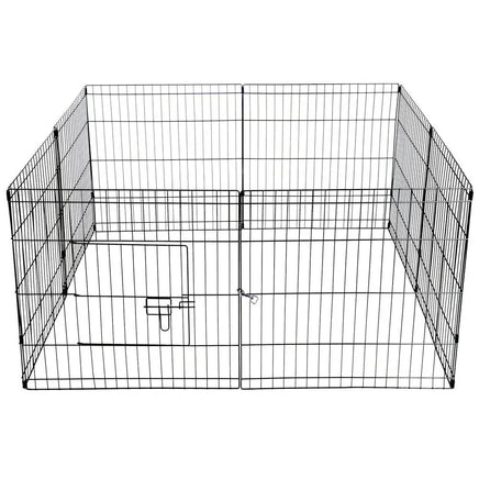 YES4PETS 24' Dog Rabbit Playpen Exercise Puppy Enclosure Fence With Cover Kings Warehouse 