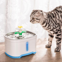 YES4PETS 2.5L Automatic Electric Pet Water Fountain Dog Cat Water Feeder Bowl Dispenser Kings Warehouse 