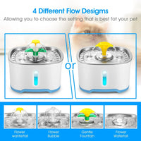 YES4PETS 2.5L Automatic Electric Pet Water Fountain Dog Cat Water Feeder Bowl Dispenser Kings Warehouse 