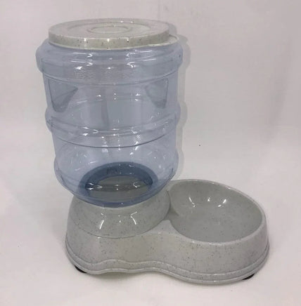 YES4PETS 3.8 L Gravity Pet Dog Cat Guinea Pig Food Feeder Bowl Dispenser Kings Warehouse 