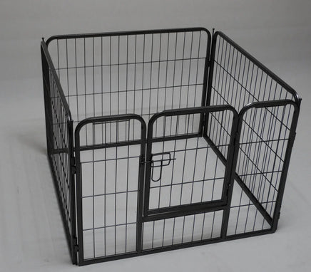 YES4PETS 4 Panel 80 cm Heavy Duty Pet Dog Puppy Cat Rabbit Exercise Playpen Fence Extension Kings Warehouse 