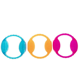 YES4PETS 4 x Dog Puppy Rubber Dental Hygiene Chew Play Toy Dog Toy Treat Holder Kings Warehouse 