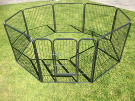 YES4PETS 80 cm Heavy Duty Pet Dog Puppy Cat Rabbit Exercise Playpen Fence Kings Warehouse 