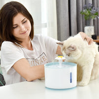 YES4PETS Automatic Electric Pet Water Fountain Dog Cat Water Feeder Bowl Dispenser Kings Warehouse 