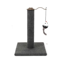 YES4PETS Cat Kitten Single Scratching Post with Toy-Grey Kings Warehouse 