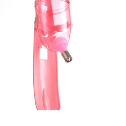 YES4PETS Dog Cat Guinea Pig Water Food Feeder Rabbit Bowl Dispenser Bottle-Pink Kings Warehouse 
