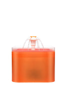 YES4PETS Dog Cat Water Feeder Automatic Electric Pet Water Fountain Bowl Dispenser W LED Orange Kings Warehouse 