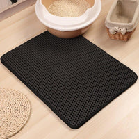 YES4PETS Double Layer Cat Litter Tray Trap Mat Catch Cat Litter House Box Pad Toilet Mat Kings Warehouse 