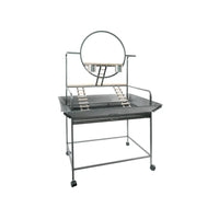 YES4PETS Large Bird Cage Parrot Playpen Gym Toy Stand With Ladder On Wheels Kings Warehouse 