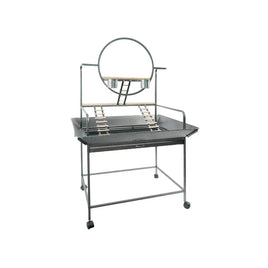 YES4PETS Large Bird Cage Parrot Playpen Gym Toy Stand With Ladder On Wheels Kings Warehouse 