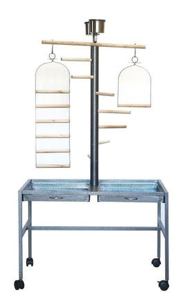 YES4PETS Large Bird Parrot Playpen Gym Toy Stand On Wheels Kings Warehouse 