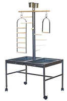 YES4PETS Large Bird Parrot Playpen Gym Toy Stand On Wheels Kings Warehouse 