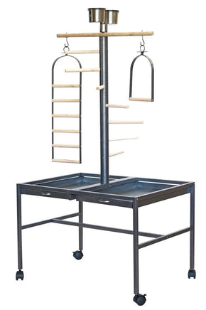 YES4PETS Large Bird Parrot Playpen Gym Toy Stand On Wheels Kings Warehouse 